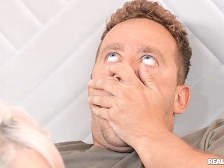 Van Wylde fucks nerdy blonde babe in various positions