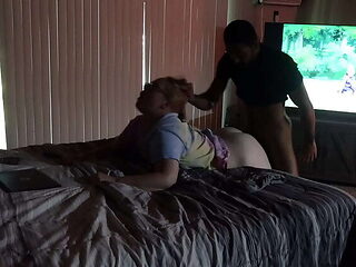 Snow Bunny Tyrik Takes BBC From Strwbrry - Rough Doggys...