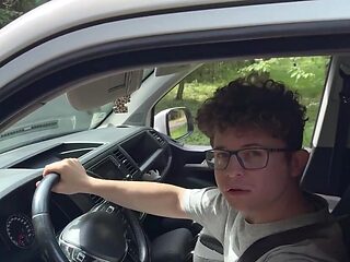 Blonde woman is getting fucked in front of a cuckold