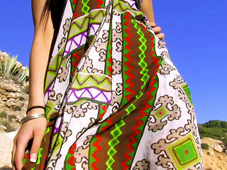 Big Ass Latina Outdoor Fuck with Oldia Paris and Karmen...