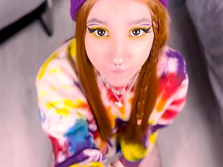 Red Hair Cutie Presented Me Her Ass After Blowjob