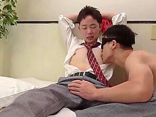 Very Cute Japan Boy With Older Friend