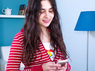 Brunette teen moans through licking, sucking, then roug...