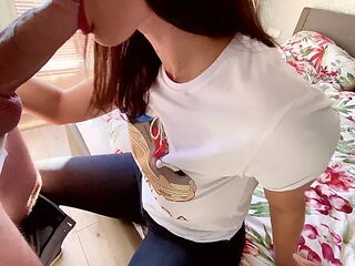 My Hot Milf Play with My Cock- 4k