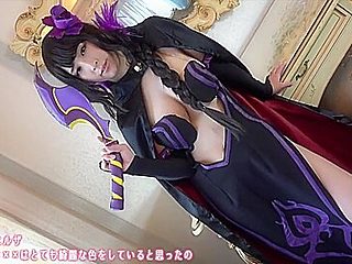Busty Asian Cosplay Teen