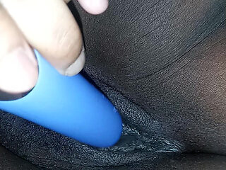 Vibrator Pussy Play