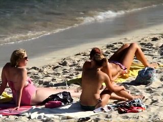 Swinger Outdoor Beach Gang bang Public Sex Part Ii