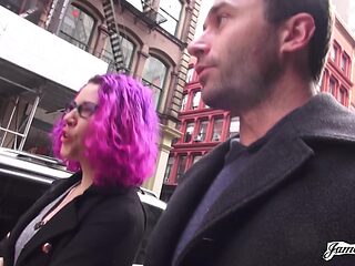 Violet Applies To Plow James Deen