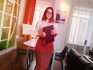 New Employee Anal Office Fuck - Rough DP with Huge Ass ...