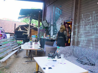 Tattooed Girls Squirting Orgy with Anal Sex and Double ...