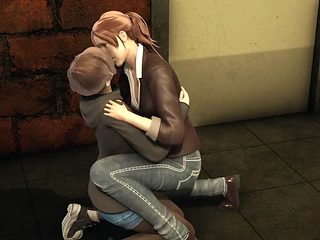 Resident Evil Lesbian Relationship: Claire Redfield and...