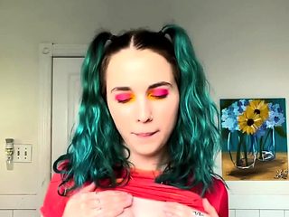 Amateur teen porsha solo action