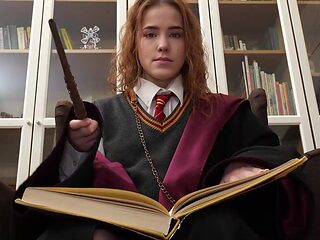 A nerd Harry Potter club turns into rough sex party whe...