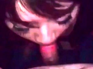 Asian CD sucking cock