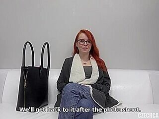 Czech Redhead Aneta Takes A Cock In Her Ass