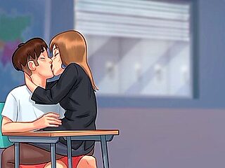 Car Toon And French Teacher In Sneaky Link With My Summ...