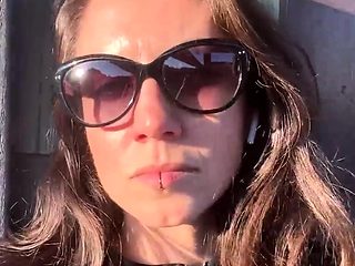 Amateur blondie solo anal masturbation