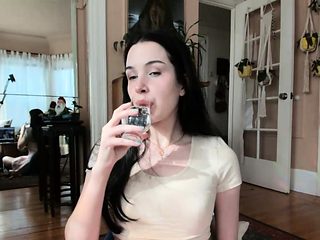 Hottest brunette solo webcam masturbation 2