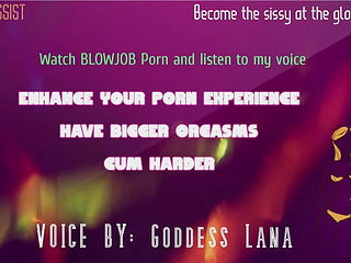 Become the Sissy at the Glory Hole Through Audio BJ Ins...