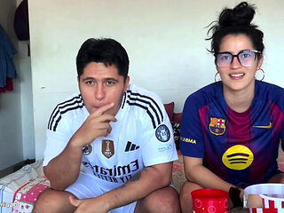 Watching Football Game, Latina Teen Loses Bet, Big Ass ...