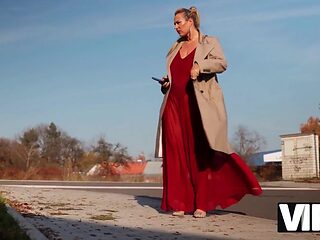 Lusty Busty Blonde BBW Picks Up a Shy Nerd &amp; Tempts...