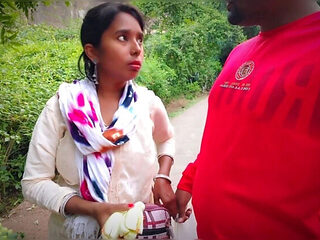 Desi Bhabhi Permi Pooja Blowjob Outdoor in Forest - Hin...