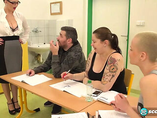 Lovely Vanessa Y. Horny Teacher Shows Her Big Tits and ...