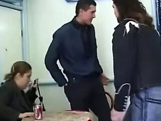 Italian MILF Threesome Hardcore Blowjob &amp; Creampie ...