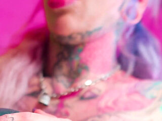 FFM Anal Threesome with Big Cock, Fake Tits and Hot Alt...