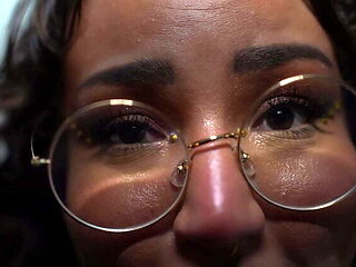 Slutty Latina Librarian Peachie Garcia Blows Gibby The ...