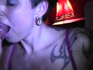 Hot brunette big boobs toying pink pussy