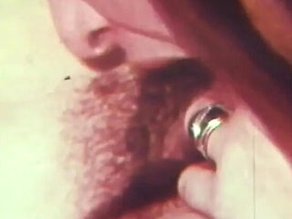 Vintage Threesome with Hairy Blonde Teen Suzanne Fields...