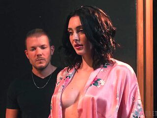This slut is insanely hungry for big cocks. Watch her s...