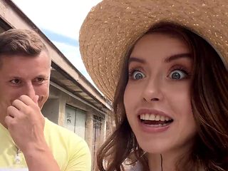 Sweet babe enjoys riding the big dick in flawless outdo...