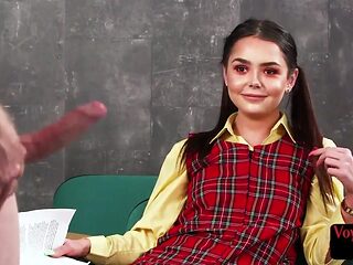 Nympho sophomore voyeuristic peep