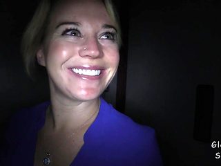 GloryholeSwallow - Dana's 1st Visit