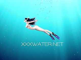 Engaging bimbo&#039;s xxxwater action