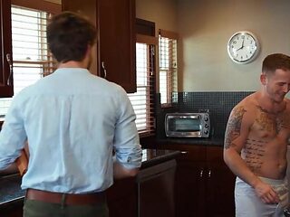 Coming home from the military and banging with passion